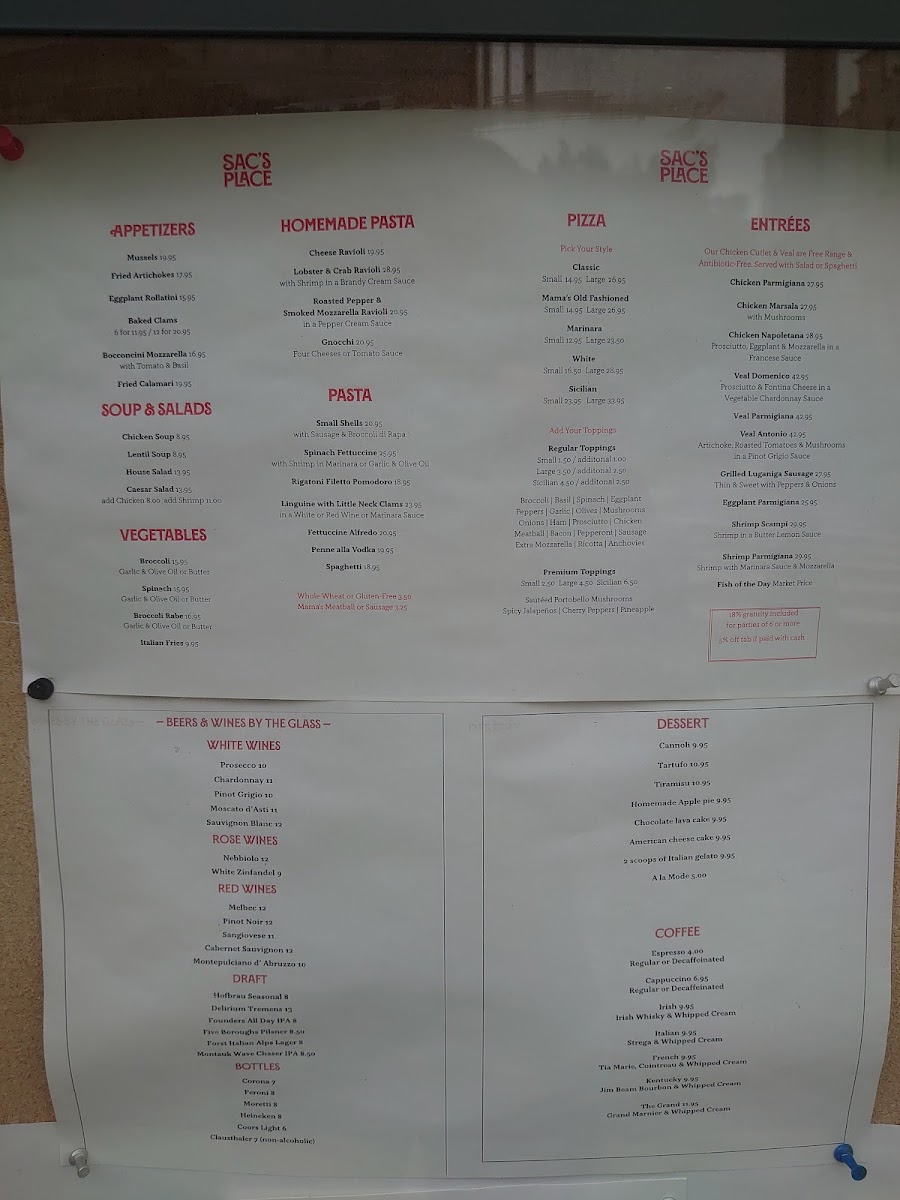 Menu Sac's Place-1